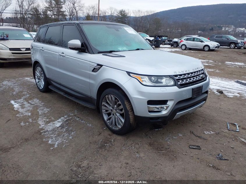 LAND ROVER RANGE ROVER SPORT 3.0L V6 SUPERCHARGED HSE