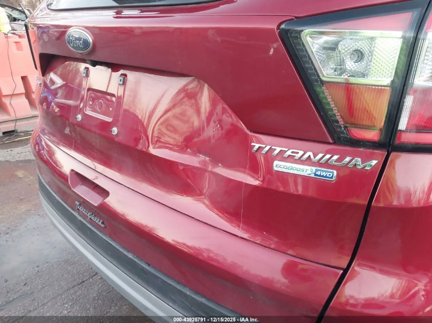 2018 Ford Escape Titanium VIN: 1FMCU9J93JUA84565 Lot: 43925791