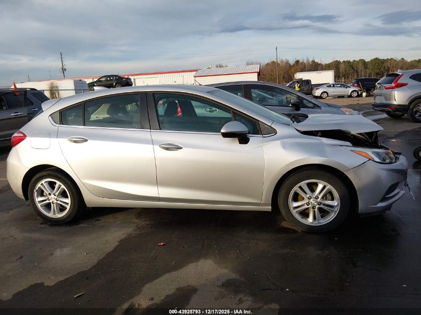 2017 Chevrolet Cruze Lt Auto VIN: 3G1BE6SM3HS515794 Lot: 43925793