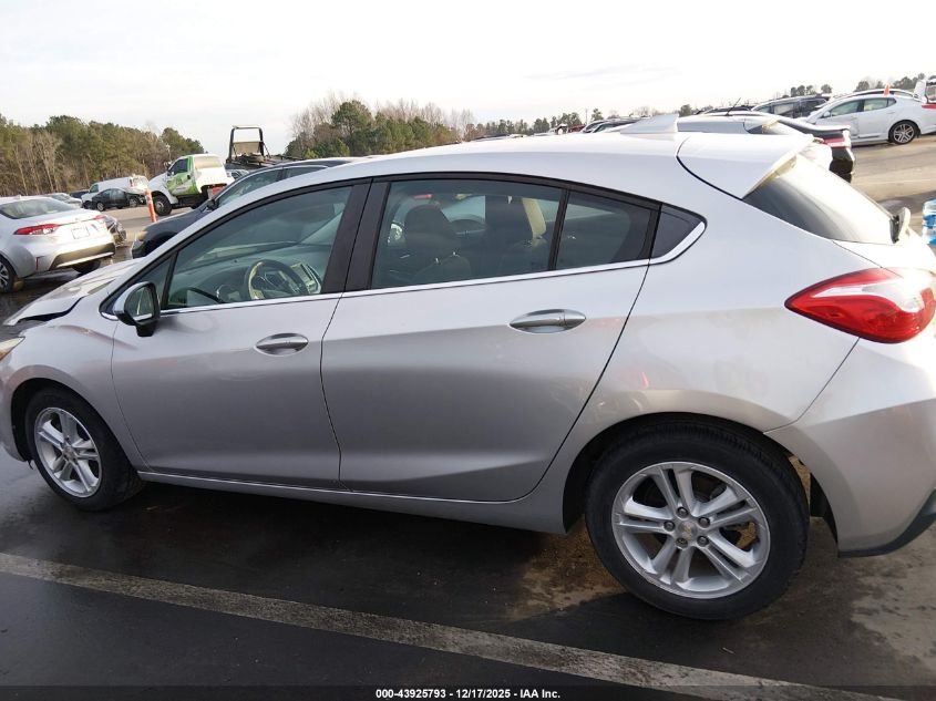 2017 Chevrolet Cruze Lt Auto VIN: 3G1BE6SM3HS515794 Lot: 43925793