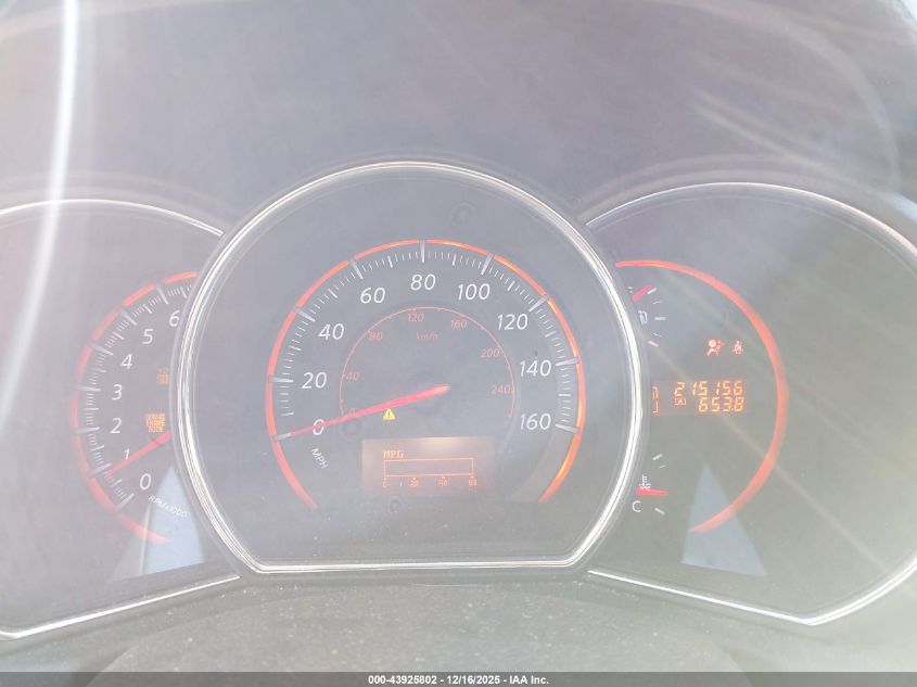 2010 Nissan Murano Sl VIN: JN8AZ1MW1AW100965 Lot: 43925802