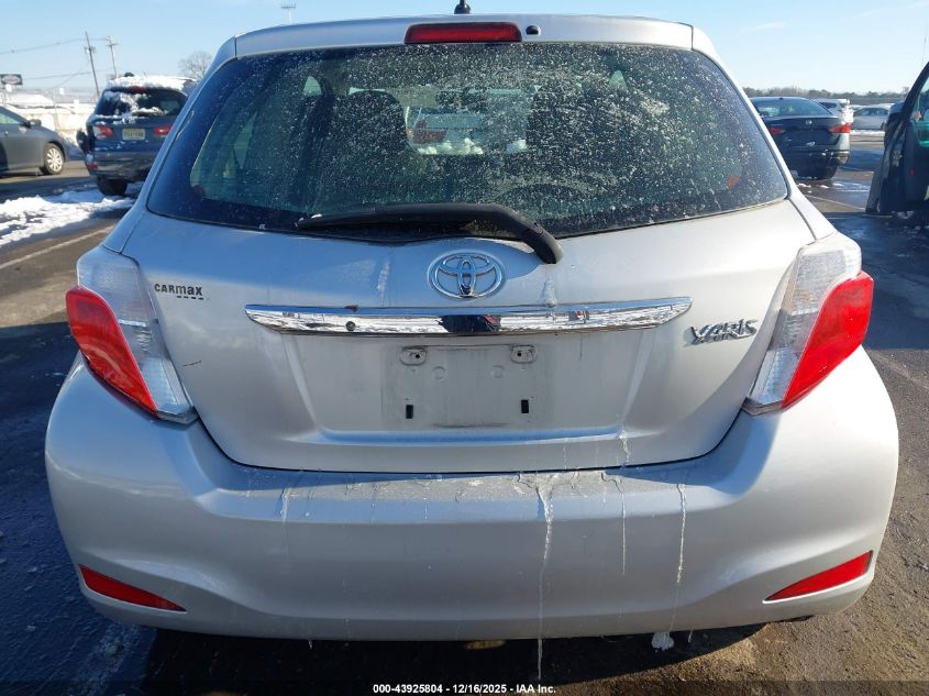 2013 Toyota Yaris L VIN: JTDJTUD3XDD572425 Lot: 43925804