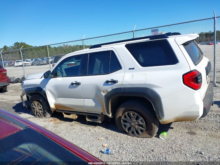 2025 Toyota 4Runner Sr5 VIN: JTEVA5BR7S5034434 Lot: 43925813
