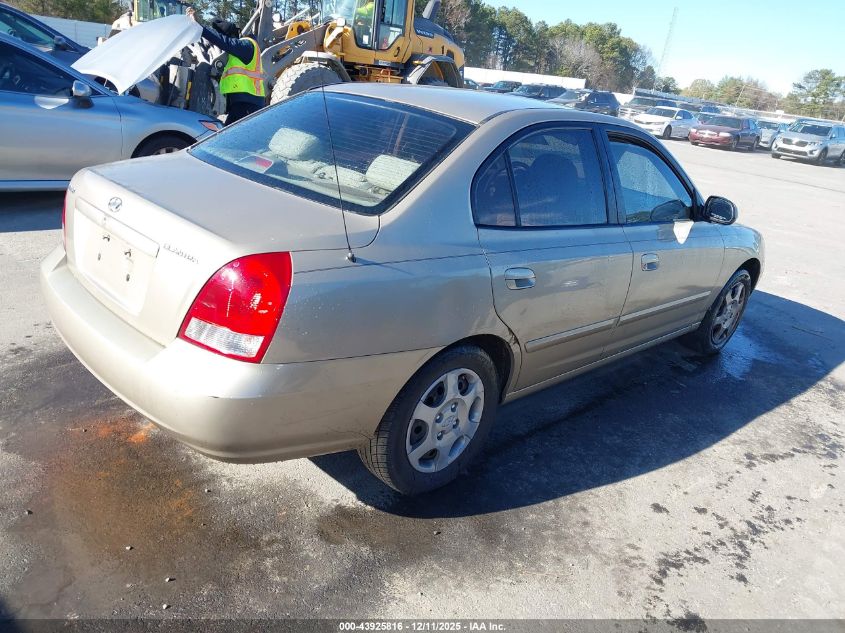KMHDN45D63U620141 2003 HYUNDAI ELANTRA photo no. 4