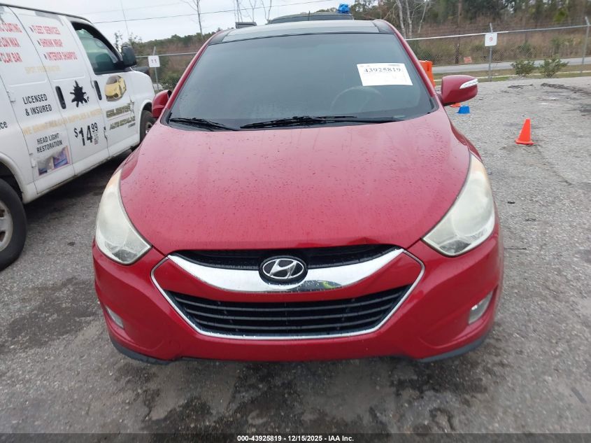 2013 Hyundai Tucson Limited VIN: KM8JU3AC5DU772832 Lot: 43925819