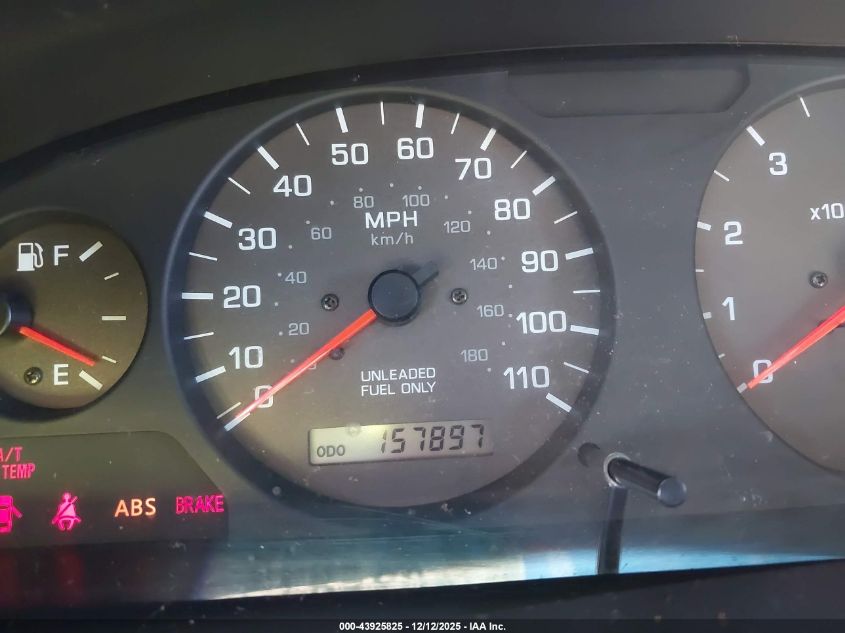 2000 Nissan Xterra Se/Xe VIN: 5N1ED28Y5YC611552 Lot: 43925825