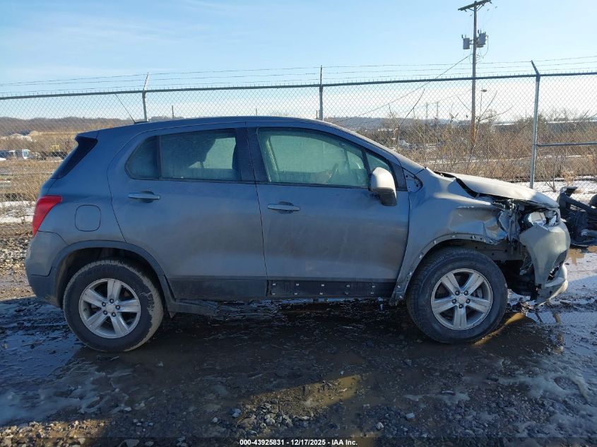 2020 Chevrolet Trax Awd Ls VIN: 3GNCJNSB2LL338908 Lot: 43925831