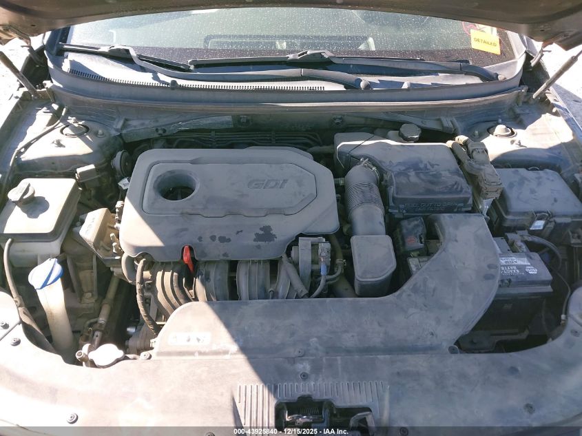 2017 Hyundai Sonata Se VIN: 5NPE24AFXHH449114 Lot: 43925840