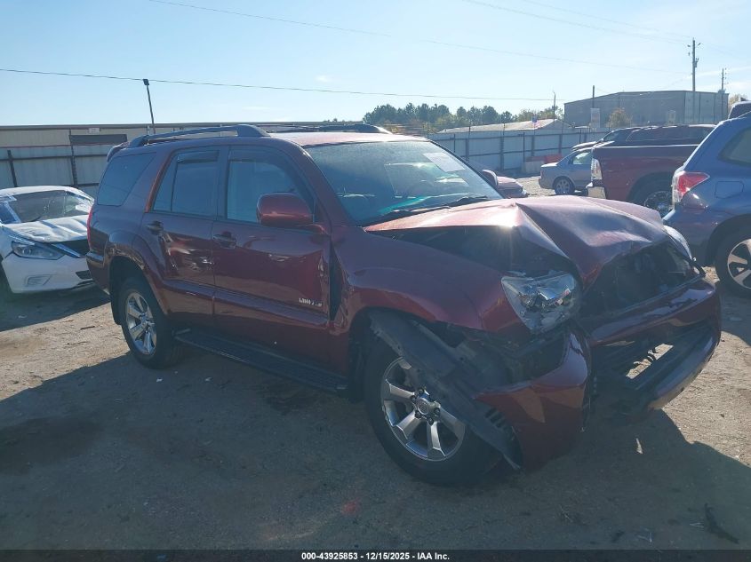 2007 Toyota 4Runner Limited V6 VIN: JTEZU17R278087106 Lot: 43925853