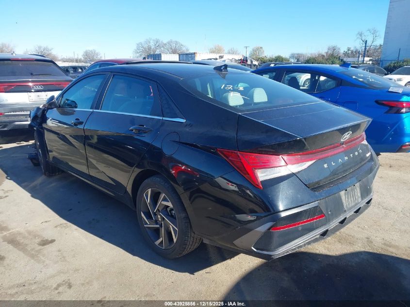 2024 Hyundai Elantra Limited VIN: KMHLP4DG0RU773608 Lot: 43925856