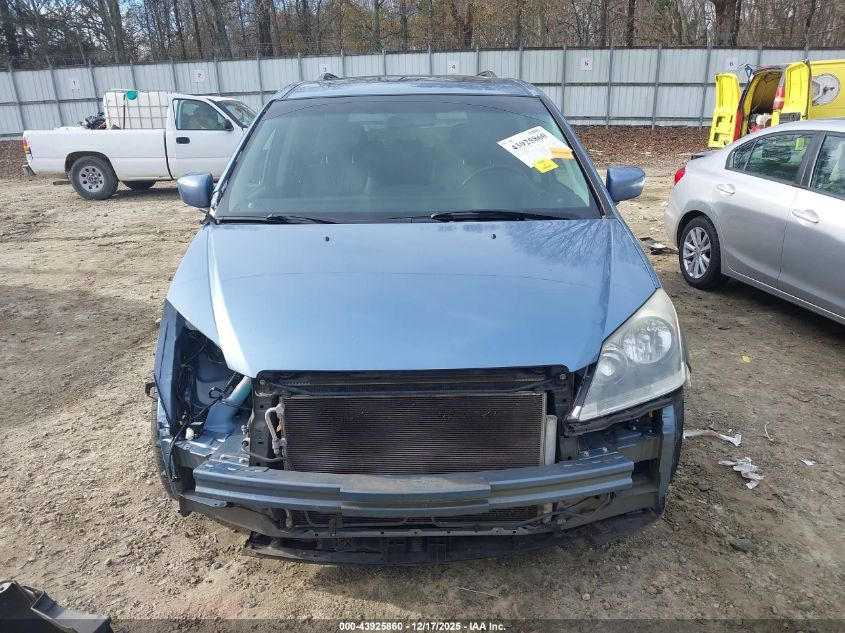 2007 Honda Odyssey Ex-L VIN: 5FNRL38757B086273 Lot: 43925860