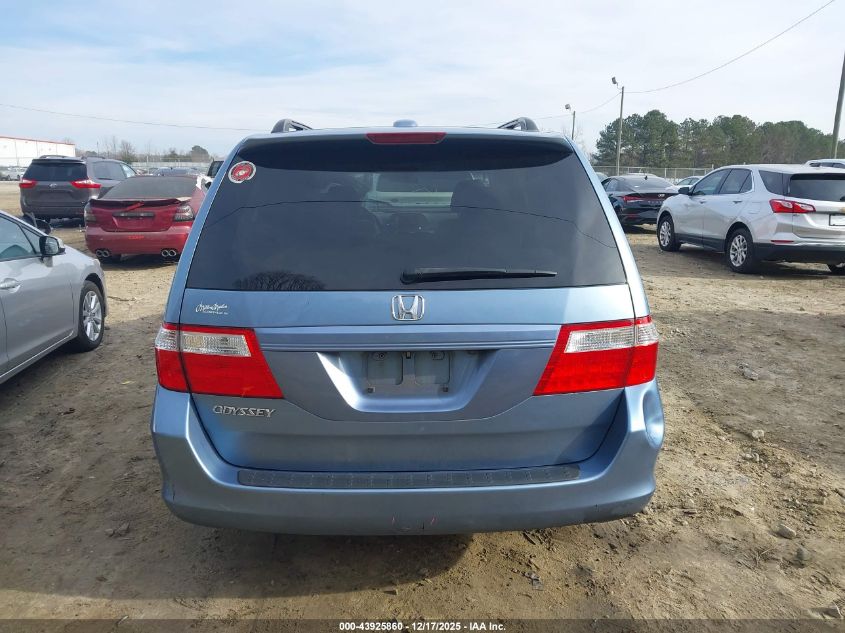 2007 Honda Odyssey Ex-L VIN: 5FNRL38757B086273 Lot: 43925860