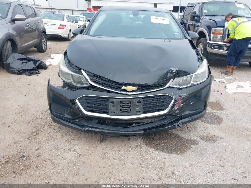 2018 Chevrolet Cruze Ls Auto VIN: 1G1BC5SM0J7228496 Lot: 43925863