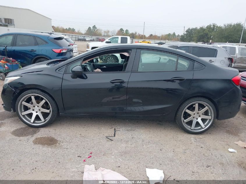 2018 Chevrolet Cruze Ls Auto VIN: 1G1BC5SM0J7228496 Lot: 43925863
