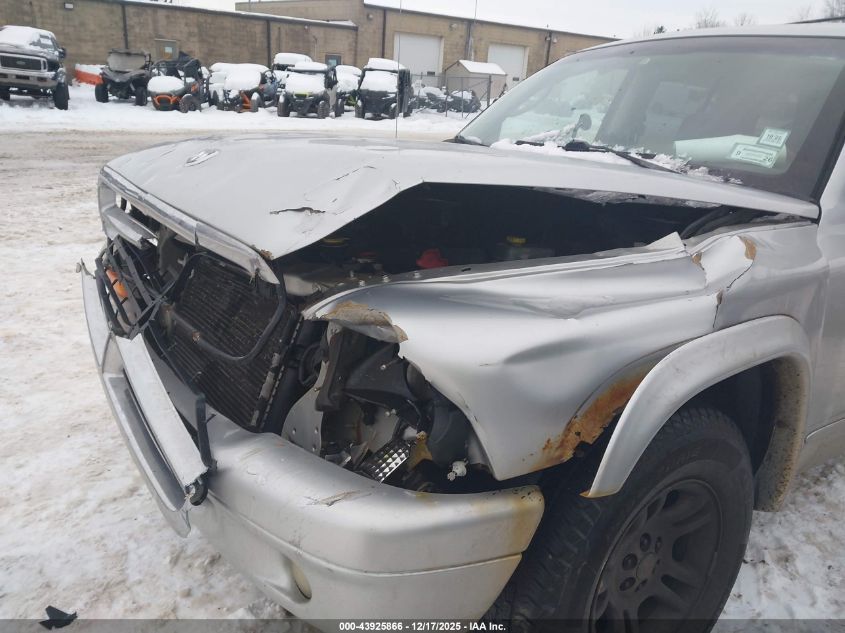2002 Dodge Durango Slt VIN: 1B4HR48N62F202080 Lot: 43925866