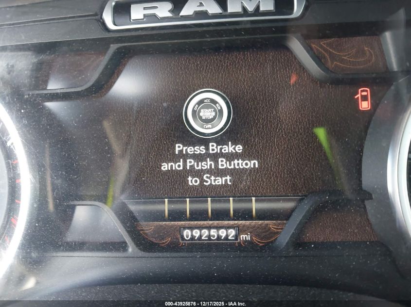 2022 Ram 2500 Laramie 4X4 6'4 Box VIN: 3C6UR5FL0NG325893 Lot: 43925876