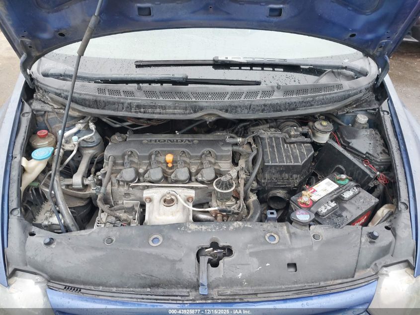 2008 Honda Civic Lx VIN: 2HGFG11648H563382 Lot: 43925877