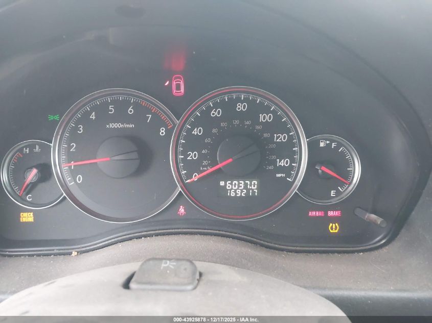 2008 Subaru Legacy 2.5I VIN: 4S3BL616X86213312 Lot: 43925878