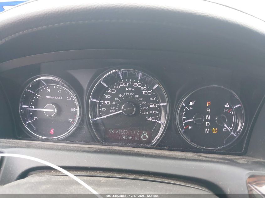 2012 Lincoln Mks VIN: 1LNHL9DR9CG805395 Lot: 43925886