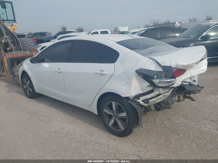 2018 Kia Forte Lx VIN: 3KPFL4A72JE191692 Lot: 43925887