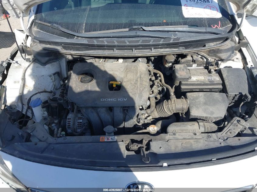 2018 Kia Forte Lx VIN: 3KPFL4A72JE191692 Lot: 43925887