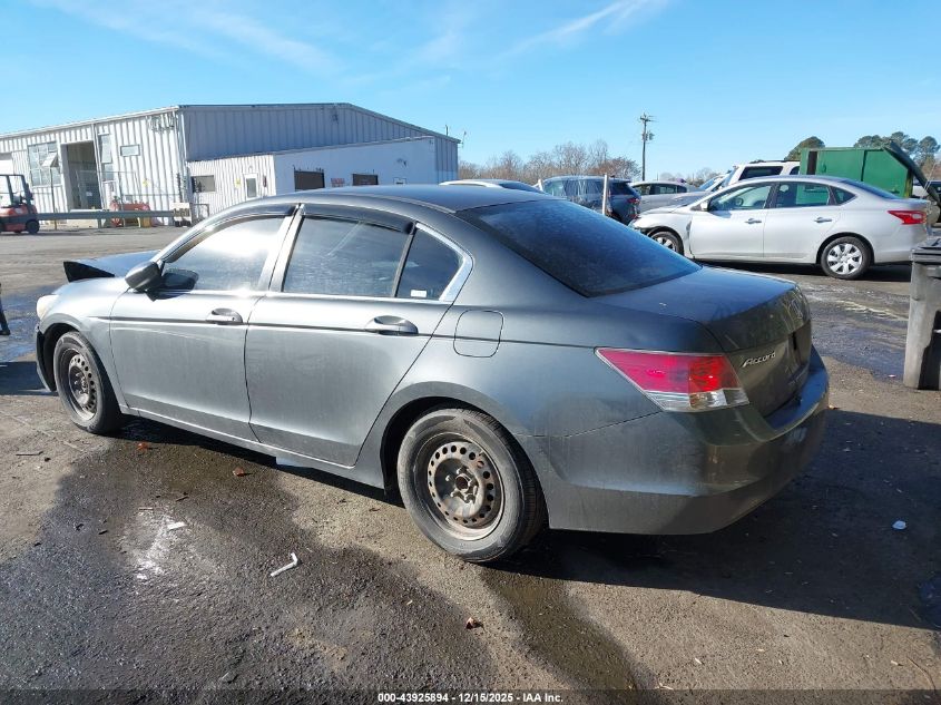 2009 Honda Accord 2.4 Lx VIN: 1HGCP26329A001326 Lot: 43925894
