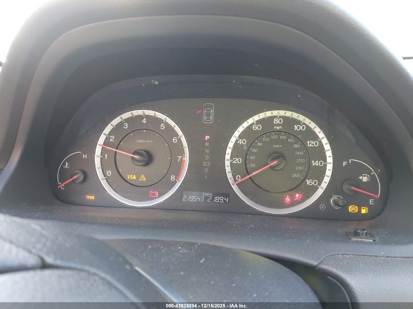 2009 Honda Accord 2.4 Lx VIN: 1HGCP26329A001326 Lot: 43925894