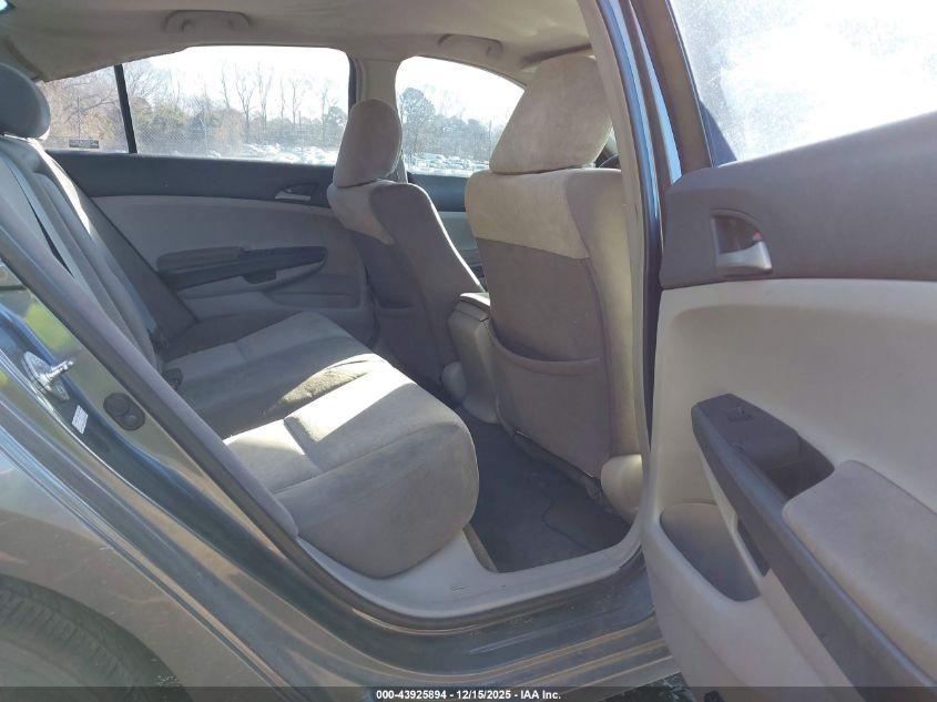 2009 Honda Accord 2.4 Lx VIN: 1HGCP26329A001326 Lot: 43925894