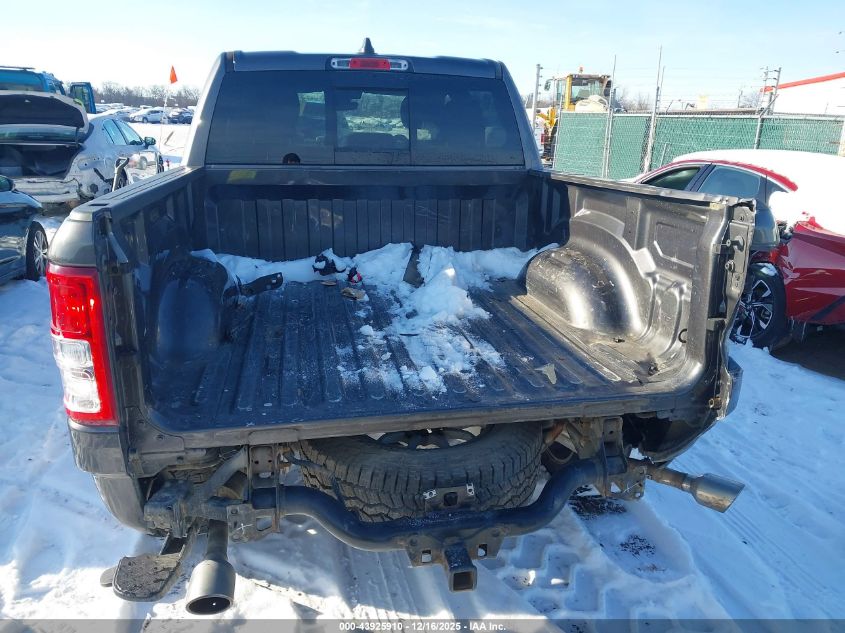 2019 Ram 1500 Big Horn/Lone Star 4X4 5'7 Box VIN: 1C6SRFFT9KN891986 Lot: 43925910