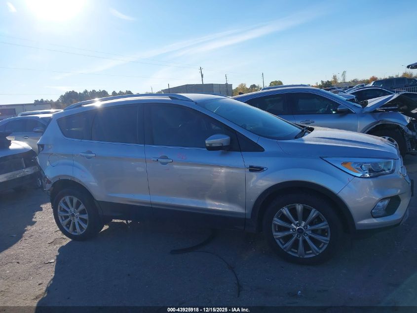 2017 Ford Escape Titanium VIN: 1FMCU0JD1HUB60021 Lot: 43925918