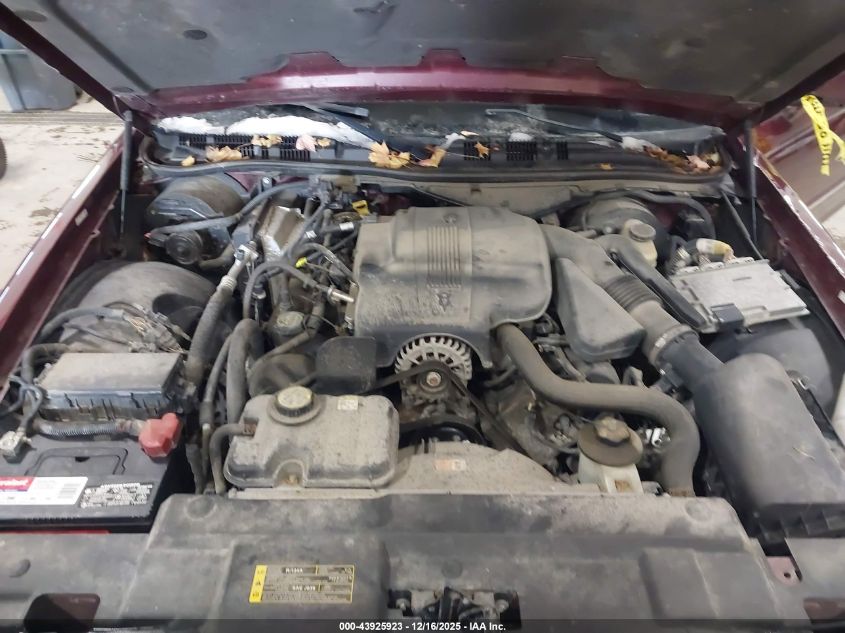 2008 Mercury Grand Marquis Ls VIN: 2MEHM75V28X625712 Lot: 43925923