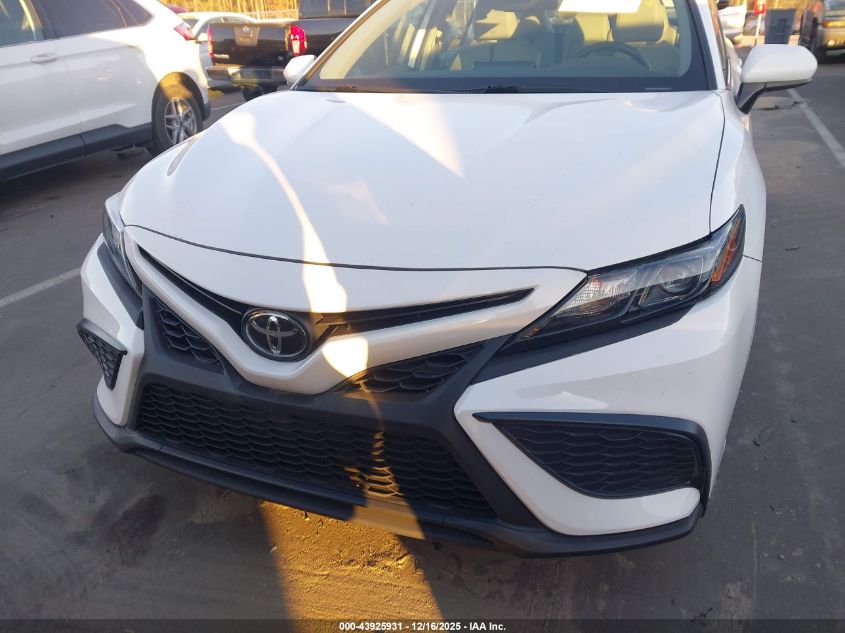 2021 Toyota Camry Se VIN: 4T1G11AK6MU489595 Lot: 43925931