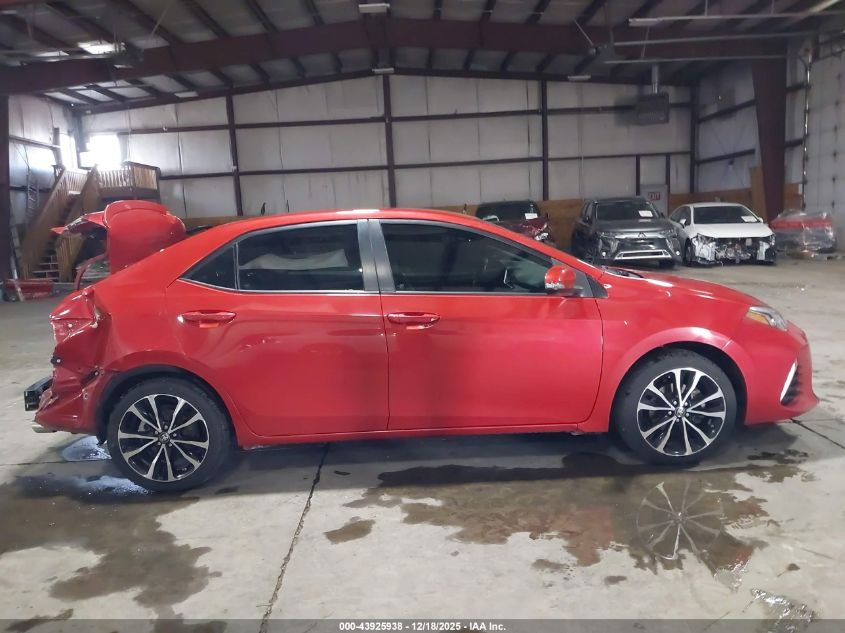 2017 Toyota Corolla Se VIN: 2T1BURHE4HC765375 Lot: 43925938