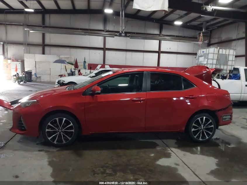 2017 Toyota Corolla Se VIN: 2T1BURHE4HC765375 Lot: 43925938