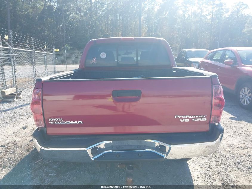 2008 Toyota Tacoma Prerunner V6 VIN: 3TMJU62N78M062153 Lot: 43925942