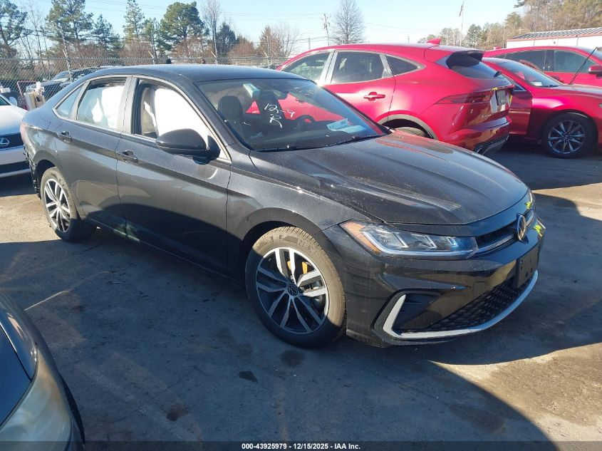 2025 Volkswagen Jetta 1.5T Se VIN: 3VW7X7BU9SM086764 Lot: 43925979