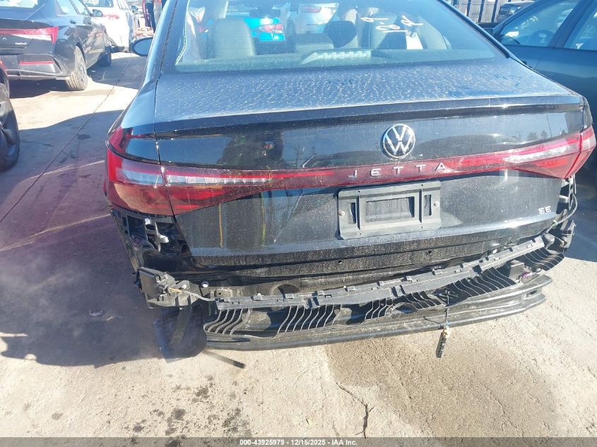 2025 Volkswagen Jetta 1.5T Se VIN: 3VW7X7BU9SM086764 Lot: 43925979