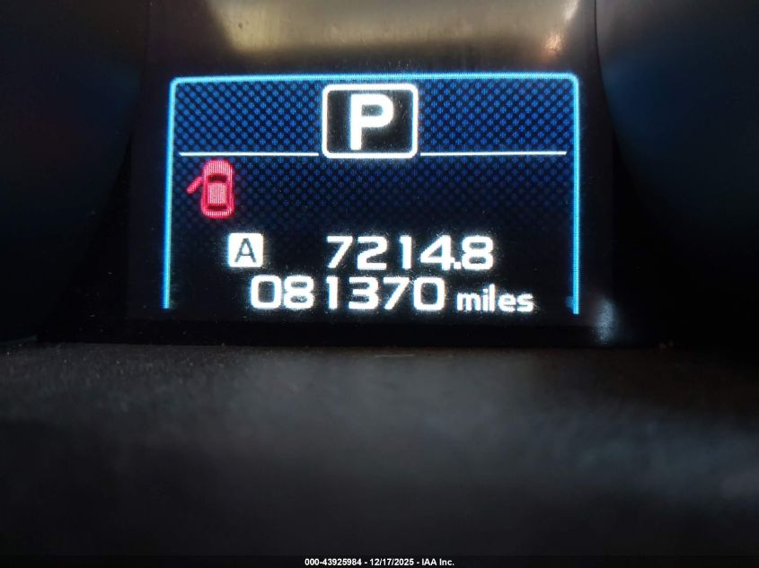 2016 Subaru Outback 2.5I Premium VIN: 4S4BSBFC6G3295772 Lot: 43925984