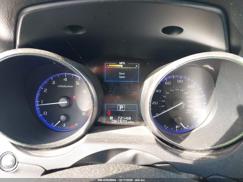 2016 Subaru Outback 2.5I Premium VIN: 4S4BSBFC6G3295772 Lot: 43925984