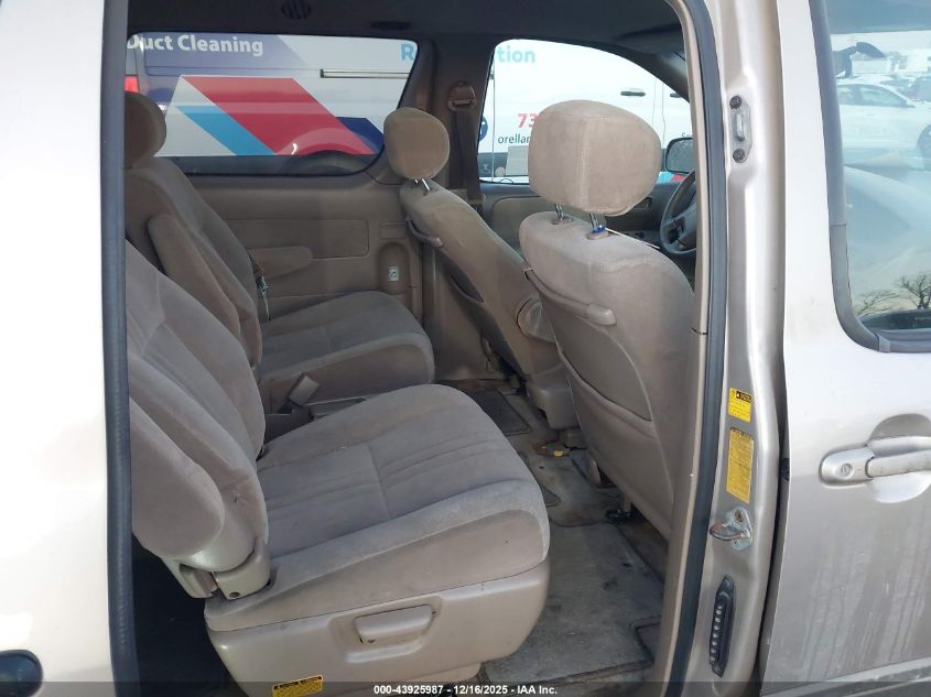 2002 Toyota Sienna Le VIN: 4T3ZF13C42U479037 Lot: 43925987