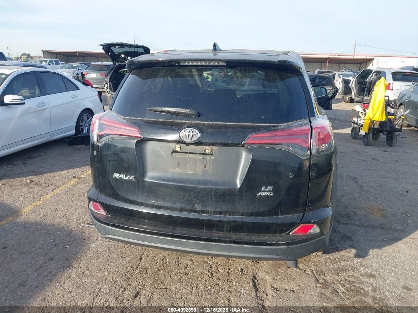 2018 Toyota Rav4 Le VIN: 2T3BFREV2JW707016 Lot: 43925991