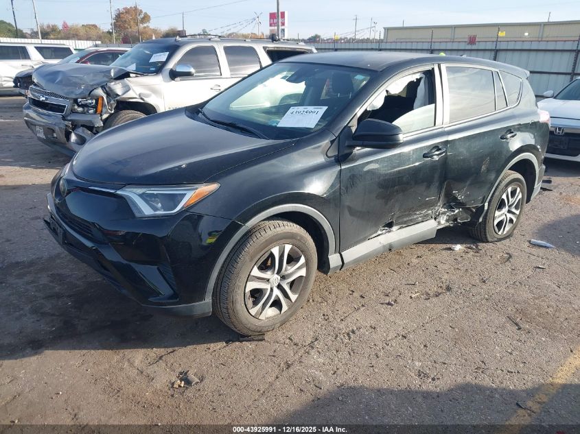 2018 Toyota Rav4 Le VIN: 2T3BFREV2JW707016 Lot: 43925991