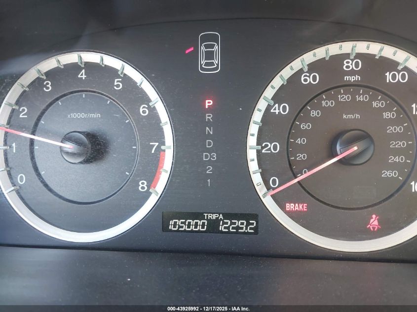 2009 Honda Accord 2.4 Ex-L VIN: JHMCP26899C003278 Lot: 43925992