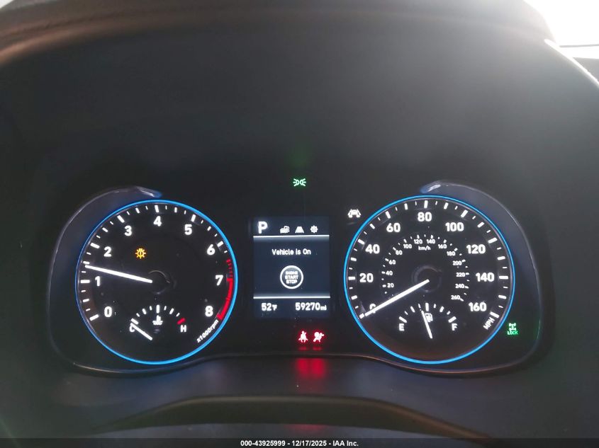 2020 Hyundai Kona Sel VIN: KM8K2CAA2LU556170 Lot: 43925999