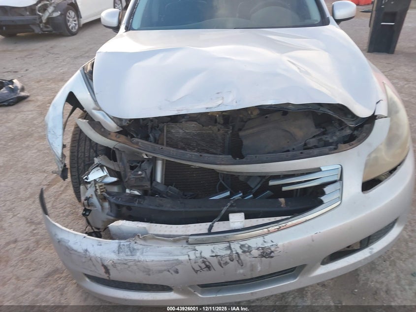 2007 Infiniti G35X VIN: JNKBV61F87M808646 Lot: 43926001