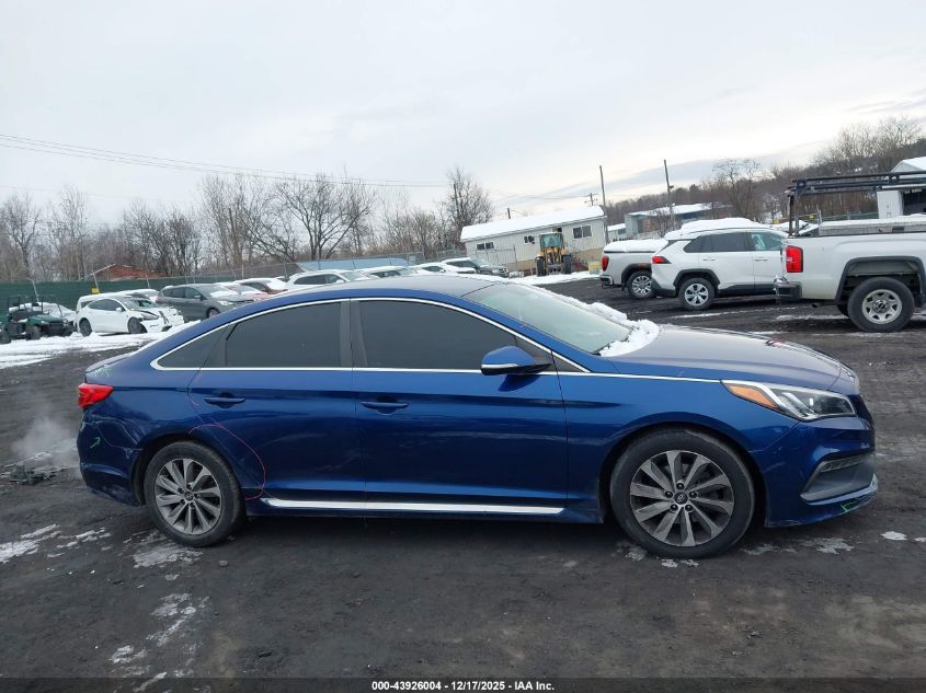2016 Hyundai Sonata Sport VIN: 5NPE34AF5GH300914 Lot: 43926004