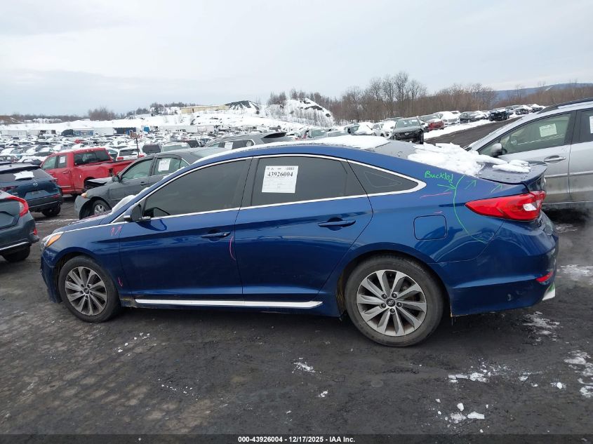 2016 Hyundai Sonata Sport VIN: 5NPE34AF5GH300914 Lot: 43926004