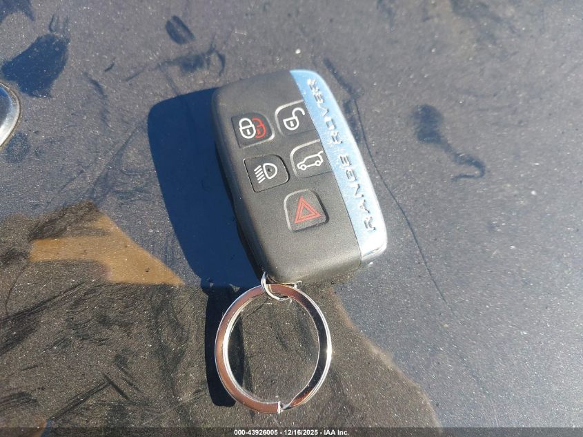 2016 Land Rover Range Rover Sport 3.0L V6 Supercharged Hse VIN: SALWR2PF0GA115619 Lot: 43926005