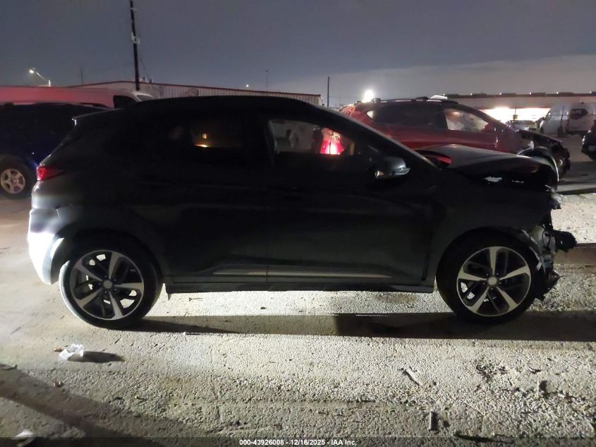 2018 Hyundai Kona Limited VIN: KM8K33A58JU099121 Lot: 43926008