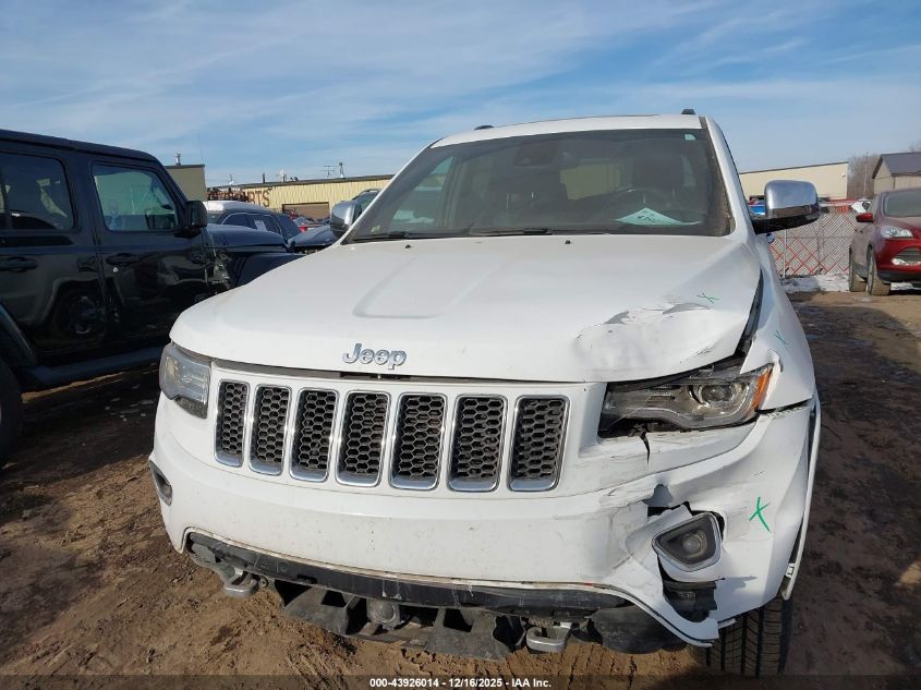 2015 Jeep Grand Cherokee Overland VIN: 1C4RJFCG7FC757159 Lot: 43926014